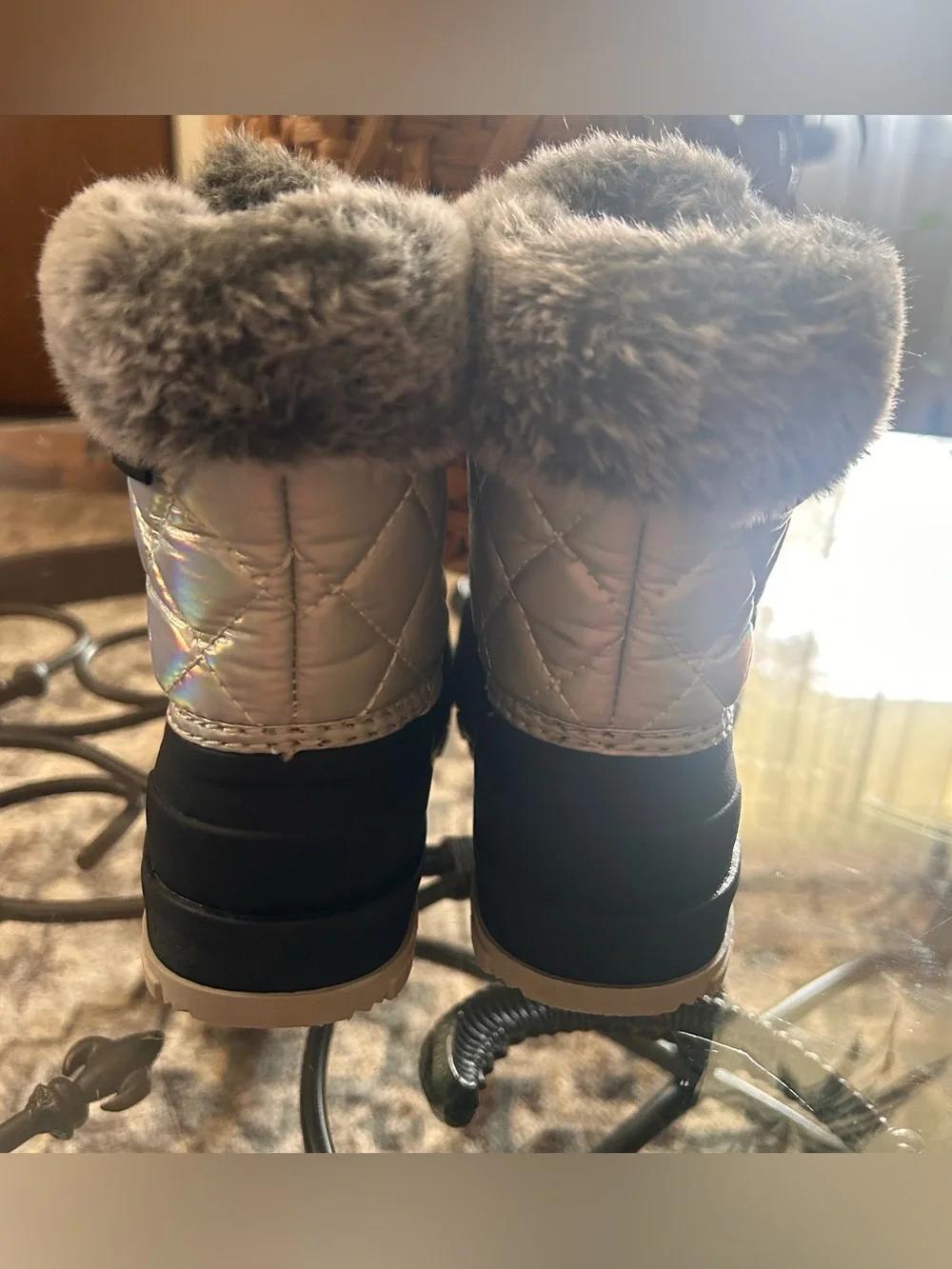 Ozark Trail Toddler Girls Waterproof 200G Shell Winter Boot